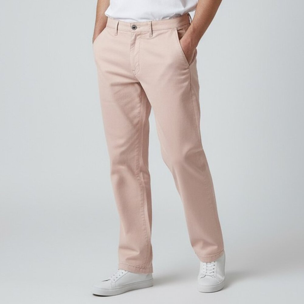 Lululemon Commission Pants Slim Earth Dye Clay Salmon M5ACNS Mens 33 Fits 32x29‎